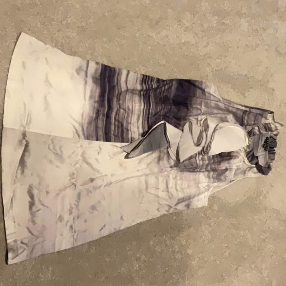 Theory Satin Ruffled Tunic